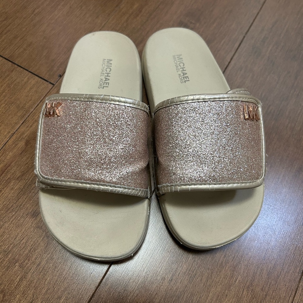 Michael Kors Glitter Sandals Sz 13